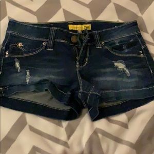 Jean shorts